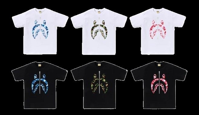 ABC CAMO SHARK TEE